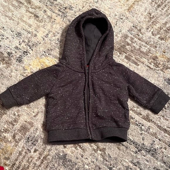 OshKosh B’Gosh Heather Grey Hoodie - Picture 1 of 3